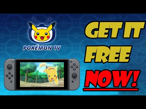How to get Pokemon TV on your Nintendo Switch FOR FREE!