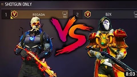 BORN2KILL B2K VS RIGADA / SHOTGUN M1014 VS SHOTGUN M1014 - ONE TAP KING VS AWM KING