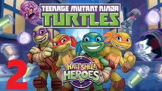 Маленькие герои Черепашки #2 БИТВА ЗА ГОРОД! игра на андроид как мультик TMNT Half Shell Heroe