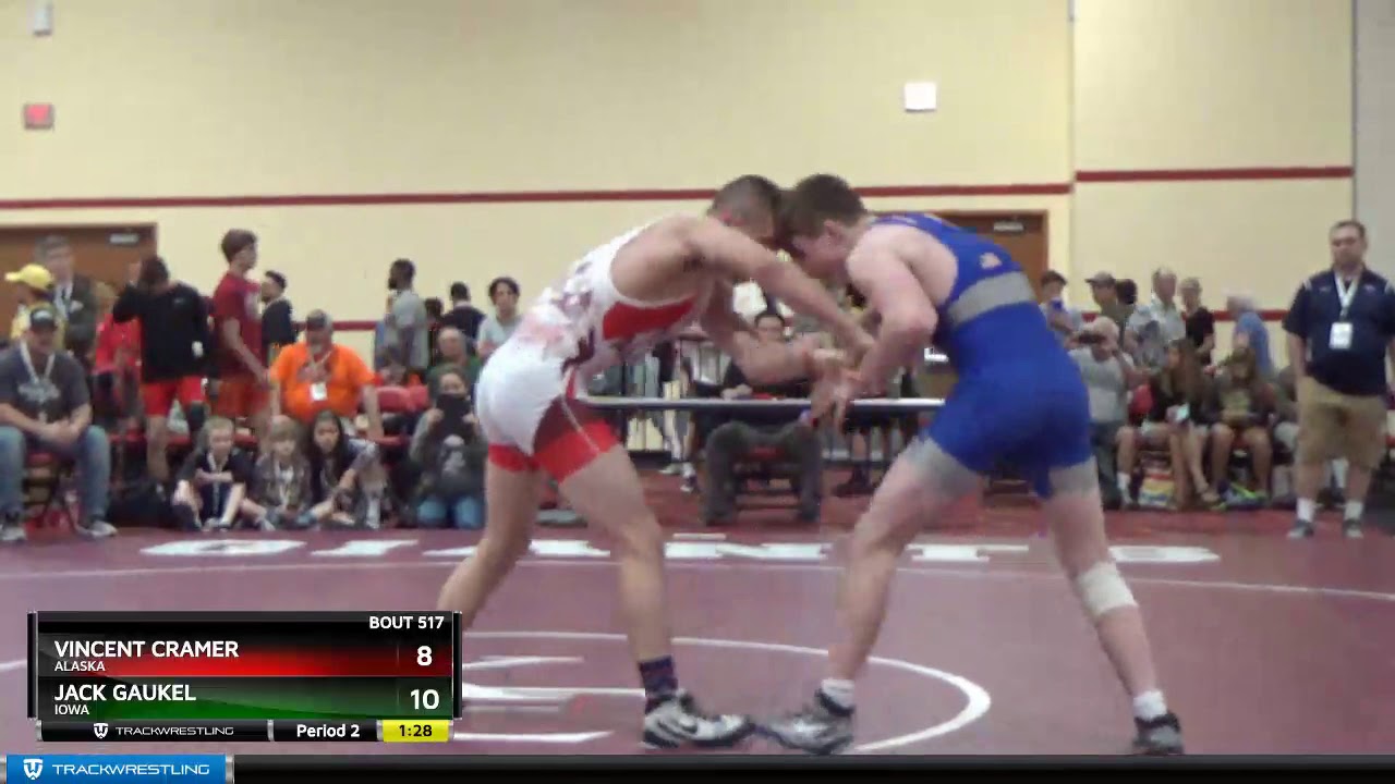 JUNIOR 145 Vincent Cramer Alaska Vs Jack Gaukel Iowa