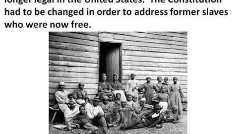 Amending the Constitution and the 13th, 14th, 15th Amendments