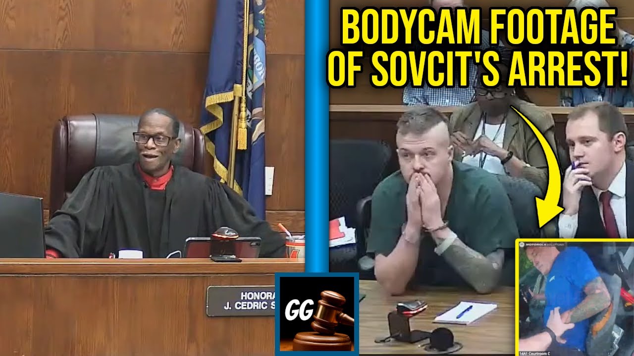 BODYCAM Of Sovereign Citizen's Arrest Shown In Judge Simpson's Court
