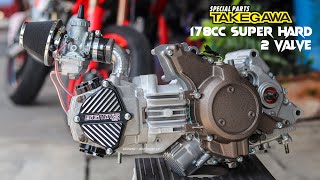 Takegawa 178cc super hard install KLX110/KSR110