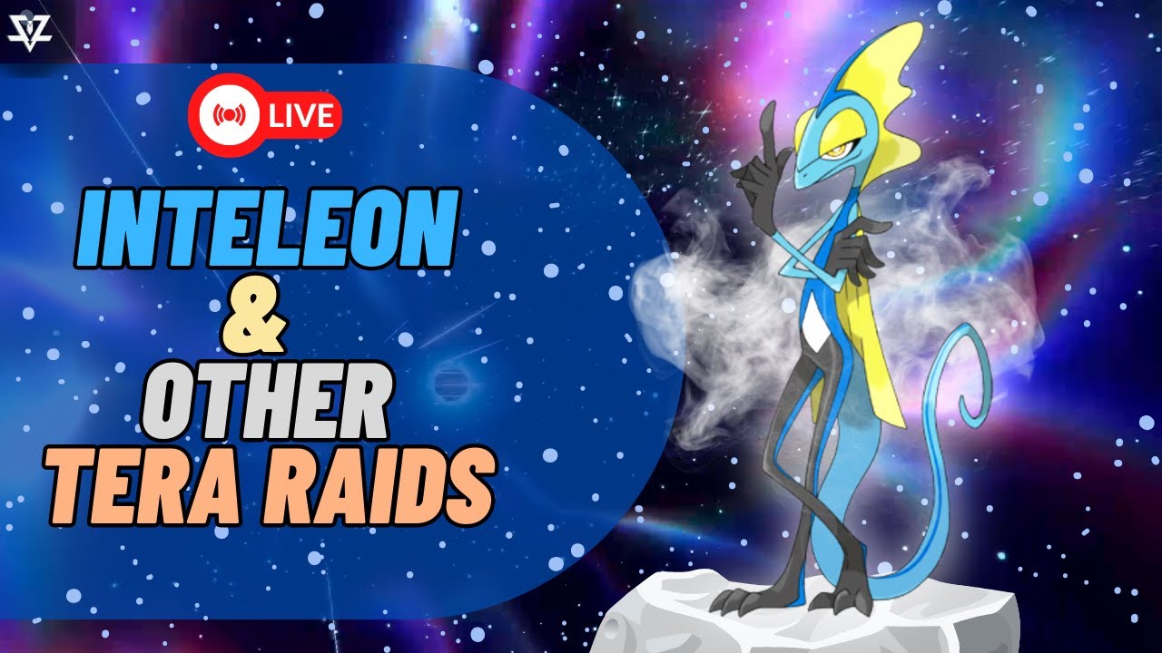 Inteleon and other Online Tera Raids | LIVE |  Pokemon Scarlet and Violet