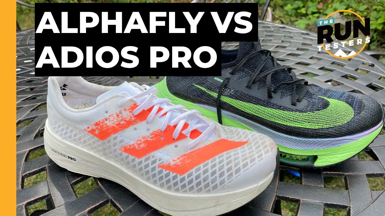 nike zoom fly vs adidas adios