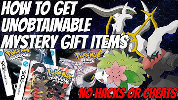 Complete Every Secret Event in 2021 | Pokemon Diamond Pearl and Platinum