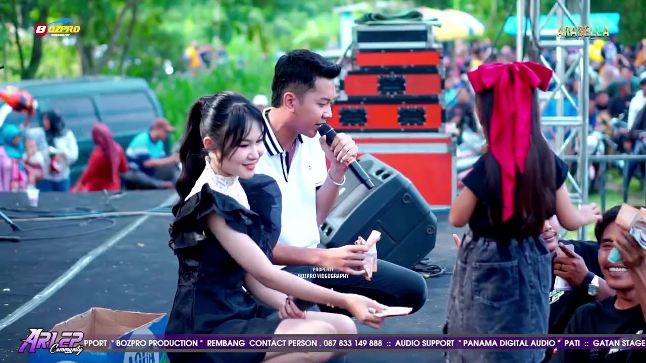 JANGAN TINGGALKAN AKU - ICING DAN AULIA NIRWANA -ARABELLA MUSIK -HALAL BIHALAL PEMUDA ARLEP COMUNITY