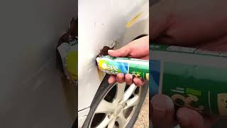 Applying Super Strong Glue to Repair Damaged Objects #shorts #technical #tools