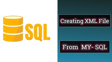 How to Create XML File Using SQL | SQL-SERVER |