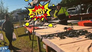 I GOT KICKED OUT THE FLEA MARKET!