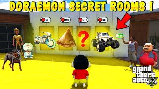 Franklin Opening DORAEMON All Secret Rooms With Shinchan and Chop in GTA 5