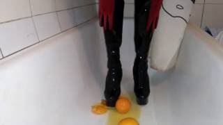 Thigh Boots And Oranges.