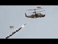 Scary moment! Ukrainian Patriot missile destroy Russian Ka-50 "Black Shark", pilots were killed.