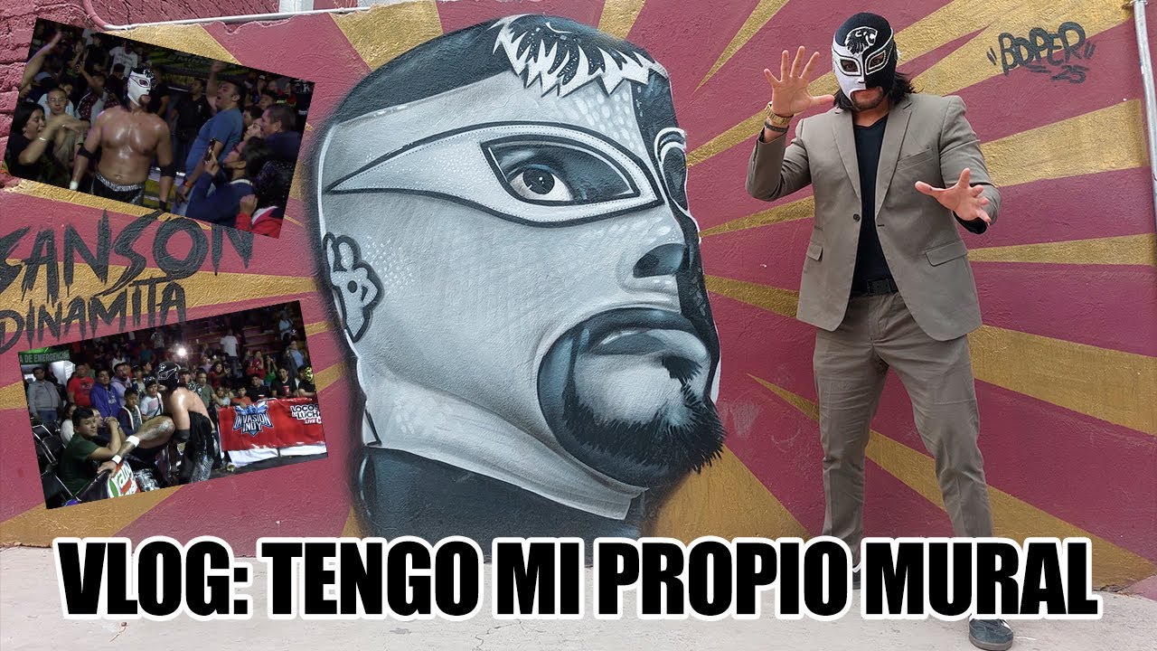 VLOG - Inauguración del mural de Sansón y después toca luchar