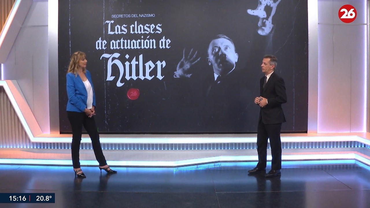 Las clases de actuación de Hitler | Canal 26 | Marcelo García