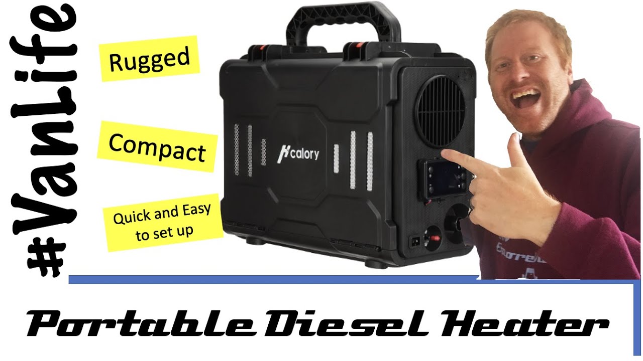 Chauffage de stationnement Diesel HCALORY HC-A01, 5 kW avec Bluetooth -  Noir 