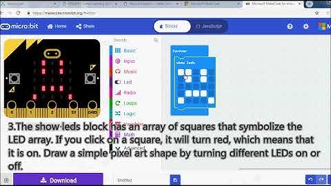 Micro bit lesson 1: Hello, micro:bit!