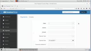 How to make Payment on Invoice Ninja