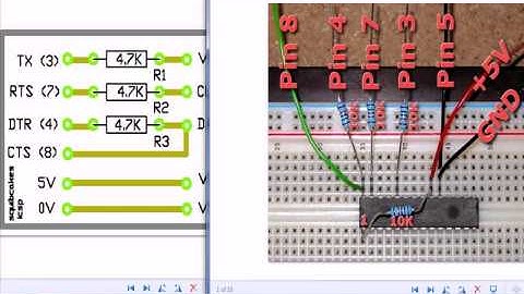 How To Make A Simple PIC Microcontroller Serial Port Programmer Project
