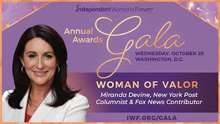 2023 Annual Awards Gala | Barbara K. Olson Woman of Valor Award Recipient Miranda Devine