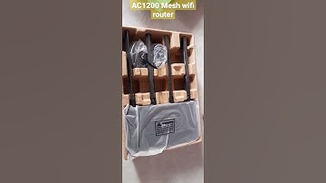 TP LINK AC1200 MESH WIFI ROUTER UNBOXING || The Random Daily || #Shorts