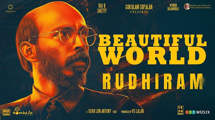 Beautiful World | Video Song | Rudhiram | 4 Musics | Raj B Shetty | Aparna Balamurali