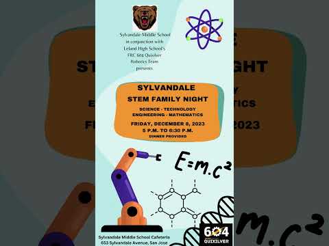 Sylvandale Middle School's STEM/Robotics Family Fun Night