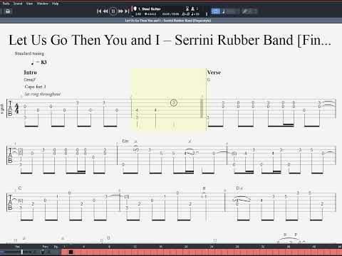 Let Us Go Then You and I – Serrini Rubber Band [Fingerstyle] 木結他獨奏