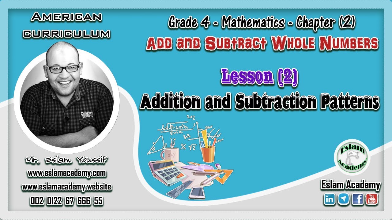 my homework lesson two addition and subtraction patterns