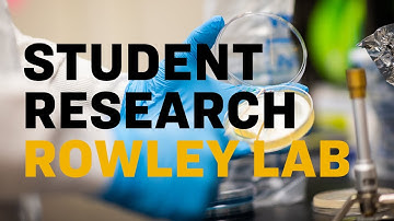 Student Research Drives Peer-Reviewed Papers | Rowley Lab