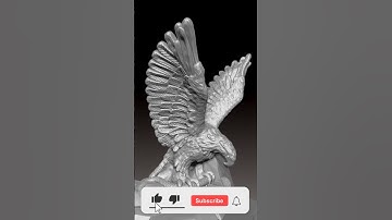 Eagle catch Snake sculpt | ZBrush | Timelapse #shorts #short