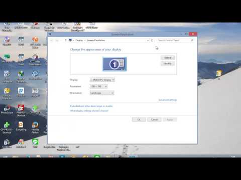 วีดีโอ: วิธีเปลี่ยนความละเอียดหน้าจอใน Windows 7