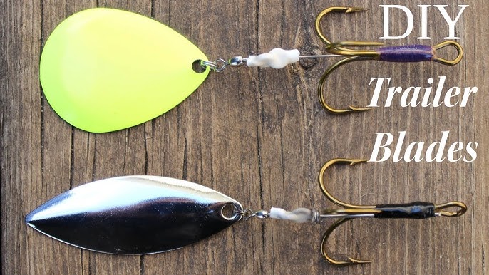 HOW TO MAKE AN EASY BLADED TREBLE HOOK