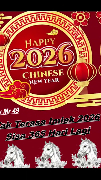 Tak Terasa Imlek 2026 Sisa 365 Hari lagi Tahun Kuda #capgomeh2025 #pengikut #sorotan #sor