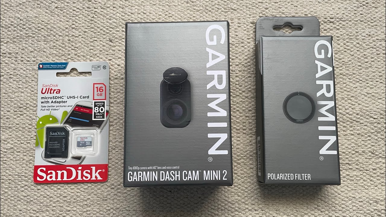 Garmin Dash Cam Mini 2 - Installing a Memory Card