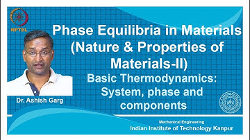 noc18-mm20 Lecture 01-Basis Thermodynamics:System,phase and Components