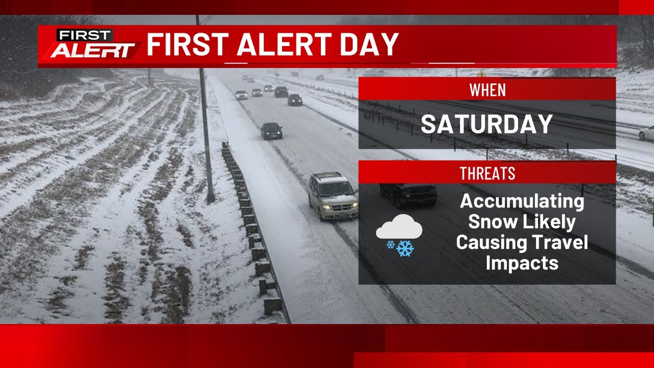 FIRST ALERT: Weekend Winter Storm Update - YouTube