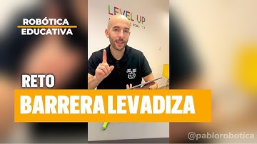 💡 Reto STEAM: Barrera Levadiza (barrera automática con sensor) 🚗🤖 - Proyecto de robótica educativa
