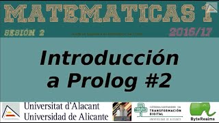 Introduction to Prolog #2 [2.2|2016]