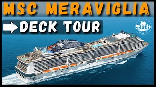 MSC Meraviglia Deck Tour ◾️  All Deck Plans ◾️ Cabin Locations  ► MSC Meraviglia introduction