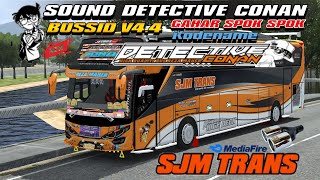 NEW‼️ KODENAME SOUND DETECTIVE CONAN BUSSID V4.4 HINO GAHAR SPOK SPOK LEPAS GAS CUS CUS🔥🔥