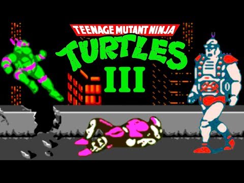 Teenage Mutant Ninja Turtles 3 (Черепашки Ниндзя 3) прохождение (NES, Famicom, Dendy)
