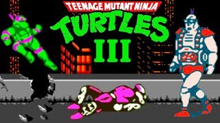 Teenage Mutant Ninja Turtles 3 (Черепашки Ниндзя 3) прохождение (NES, Famicom, Dendy)