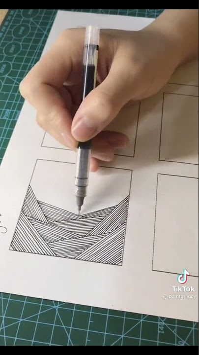 Tutor Gambar Garis Simpel👍😀☺👻