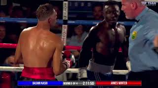 Professional Debut James Winter vs Basir Nasir 🥊