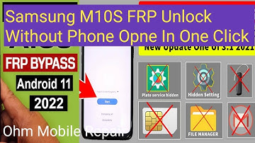Samsung Galaxy M01s SM-M017F FRP Bypass One Click Solution Without Opne Phone Solution