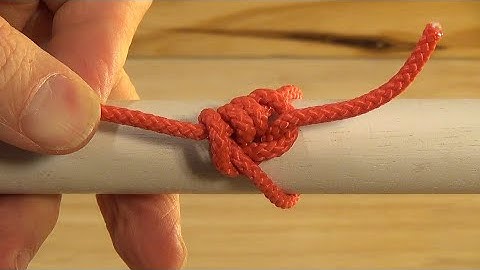 How to Tie a Tarbuck Loop Knot