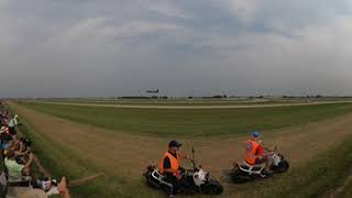 U-2 Flyby and Goodyear Blimp Overhead at EAA AirVenture Oshkosh 2021