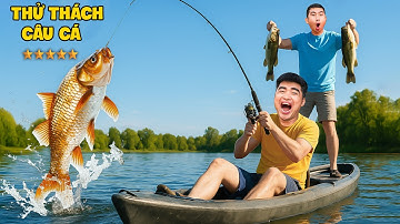 Gấu Đỏ TV - Thử Thách Câu Cá Theo Số Sao - Đội Nào Câu Được Nhiều Cá Nhất Sẽ Thắng