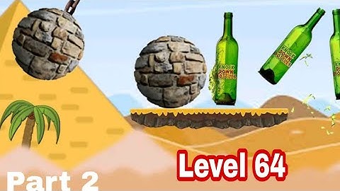 Knock down bottles | Bottle shooting game | gameplay part 2 |  Level 43 - 64 | #knockDown #Game